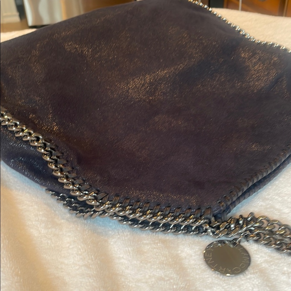 Stella McCartney Falabella Navy Blue Chain Bag